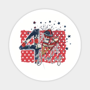 July 4, Declaration Of Independence Shirt Magnet